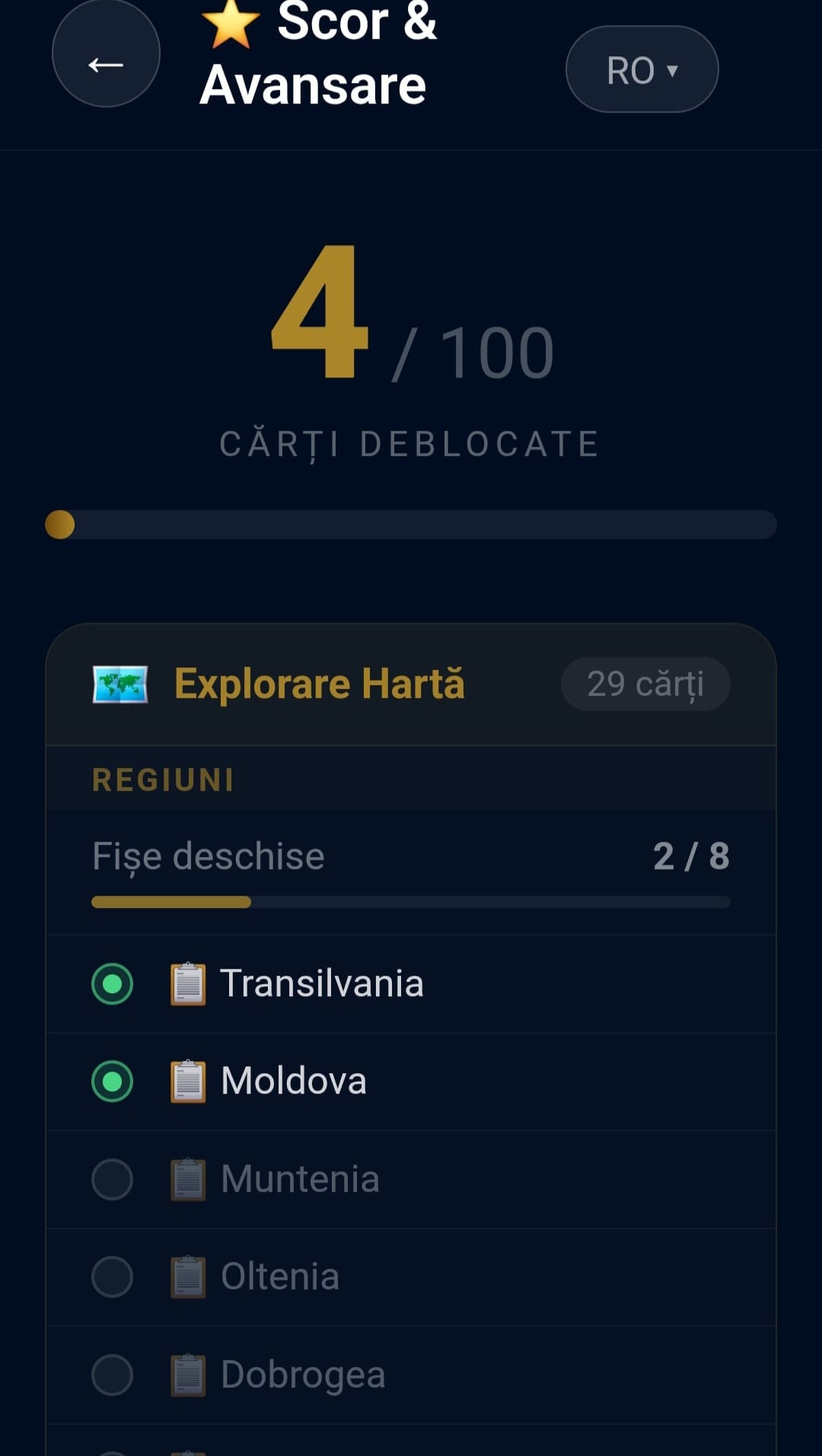 Scor & Avansare